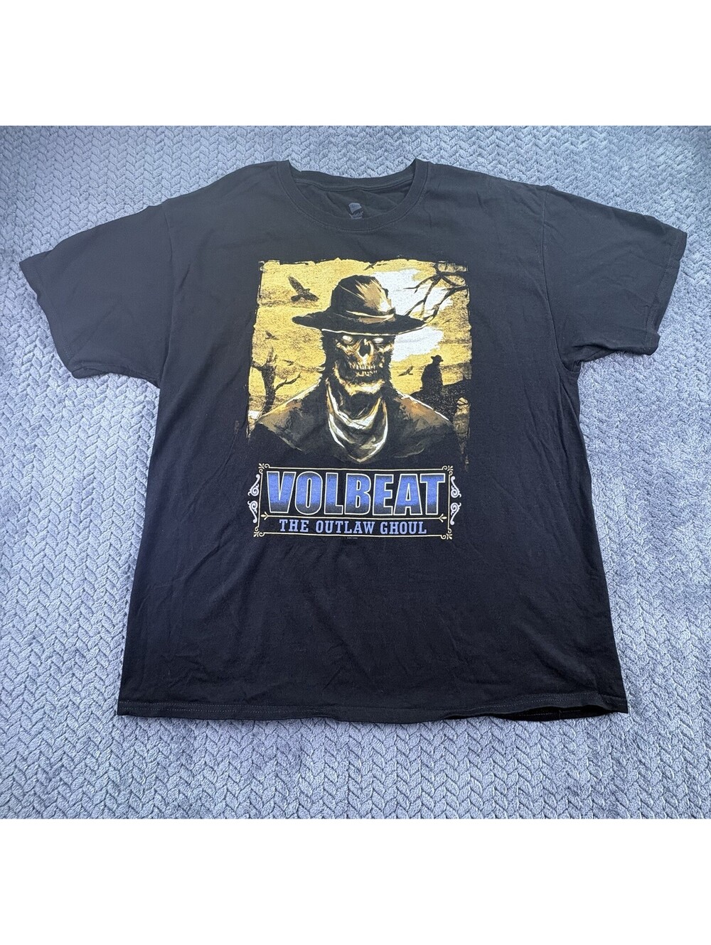 Volbeat (The Outlaw Ghoul) 2013 T-Shirt Men’s XL North America Tour 0026